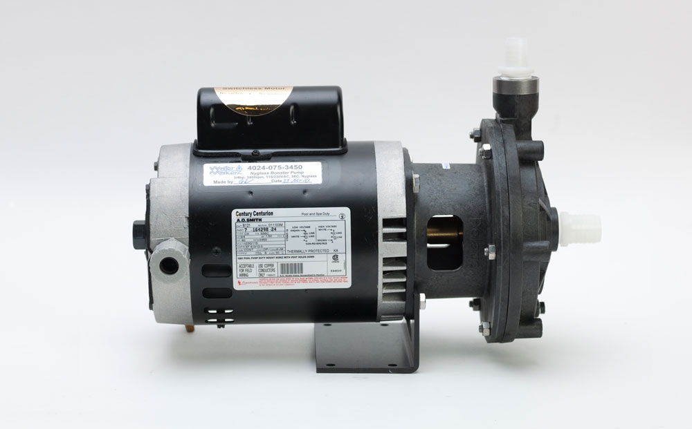 black watermaker pump