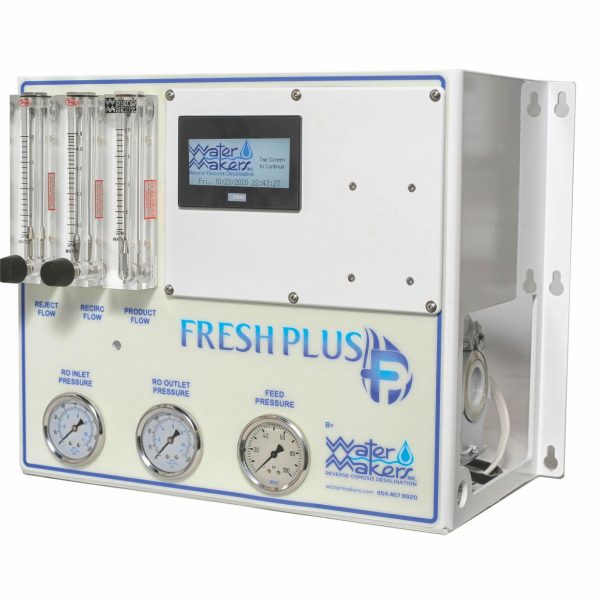 Fresh Water Washdown Fresh Plus 2000 machine. White machine with gauges and a small screen.